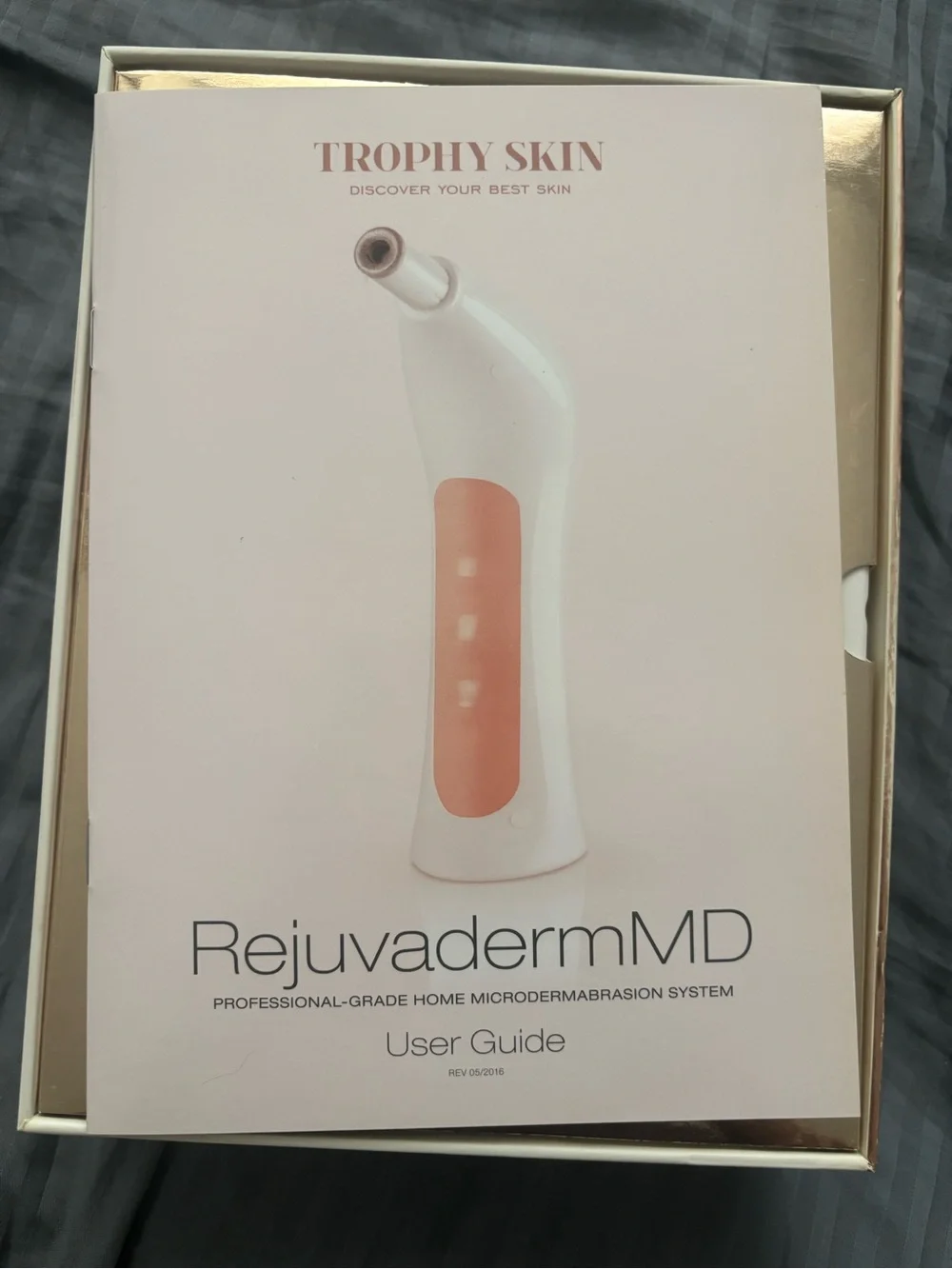RejuvadermMD Home Microdermabrasion Device — White